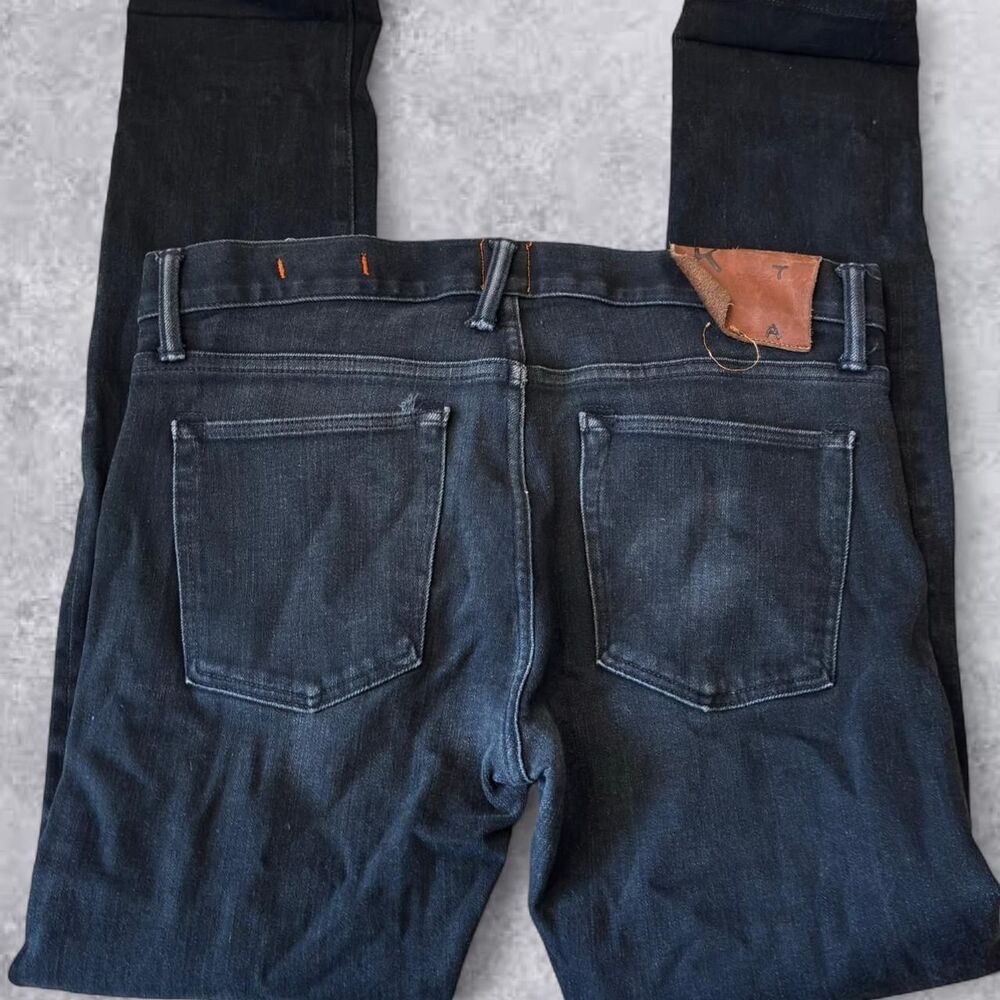 Unbranded Men's Black and Navy Jeans